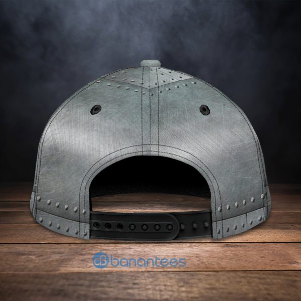 Custom Name Jesus Blue Lion All Over Printed 3D Cap Product Photo