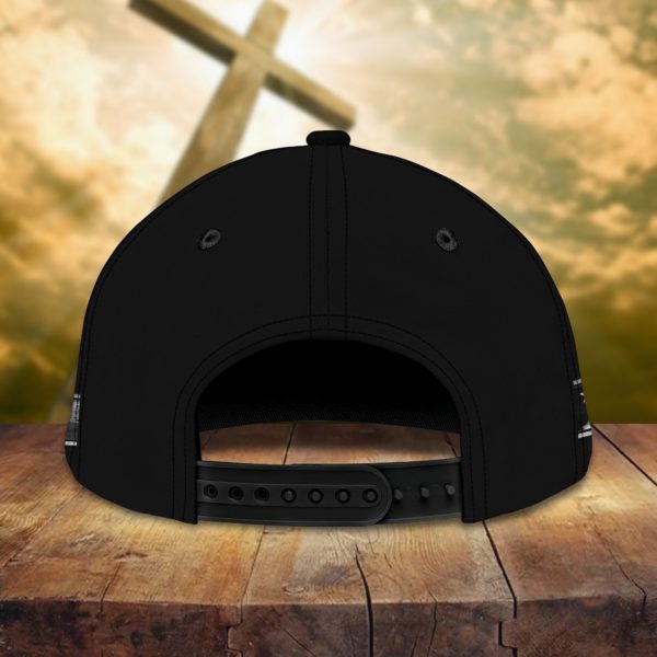 Custom Name Jesus Flag All Over Printed 3D Cap Product Photo