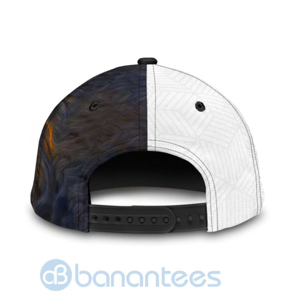 Custom Name Lion And Jesus White All Over Printed 3D Cap Product Photo