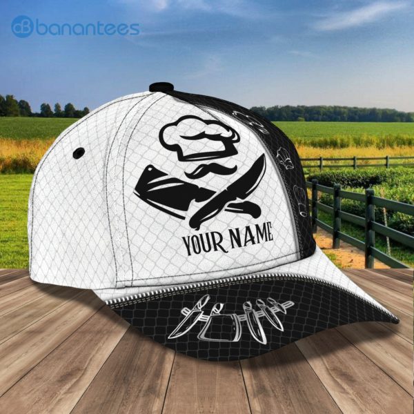 Custom Name Master Chef All Over Printed 3D Cap Product Photo