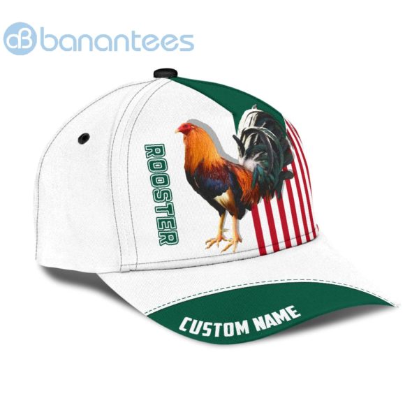 Custom Name Rooster Mexico All Over Printed 3D Cap Product Photo