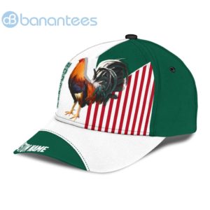 Custom Name Rooster Mexico All Over Printed 3D Cap Product Photo