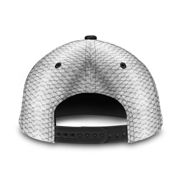 Custom Name Shark Fishing Hat Hookesign Print Cap Product Photo