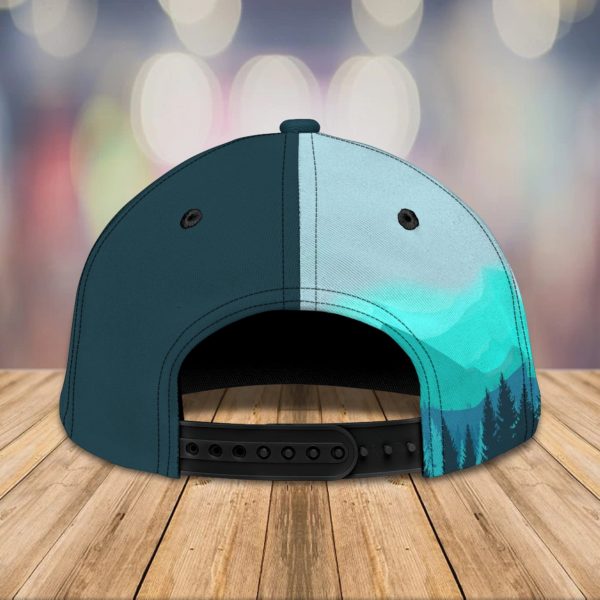 Custom Name The Mountain Are Calling And I Must Go Hiking All Over Print Cap Product Photo