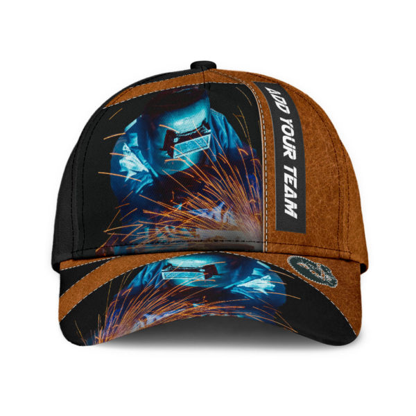 Custom Name Welder Great Deasign 3D Cap Product Photo