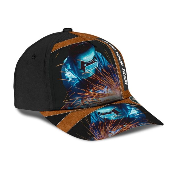Custom Name Welder Great Deasign 3D Cap Product Photo