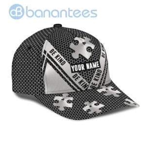 Custom Steel Autism Awareness All Over Printed 3D Cap Product Photo