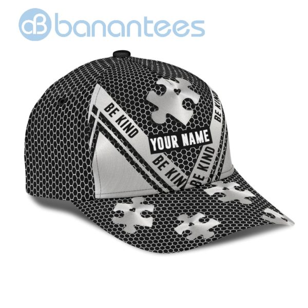 Custom Steel Autism Awareness All Over Printed 3D Cap Product Photo