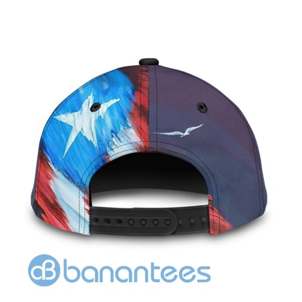 Customize Name Great Wave Puerto Rico All Over Printed 3D Cap Product Photo