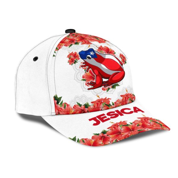 Customize Name Habicus And Flog Puerto Rico All Over Printed 3D Cap Product Photo