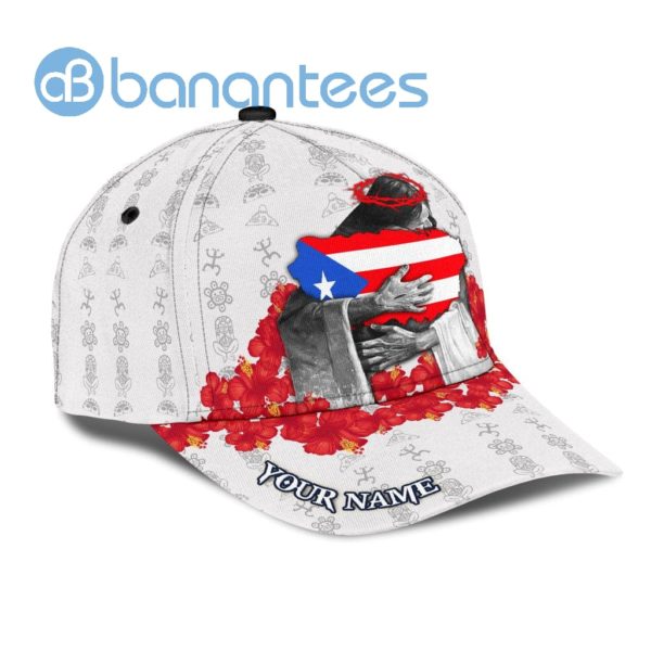Customize Name Puerto Rico All Over Printed 3D Cap Product Photo