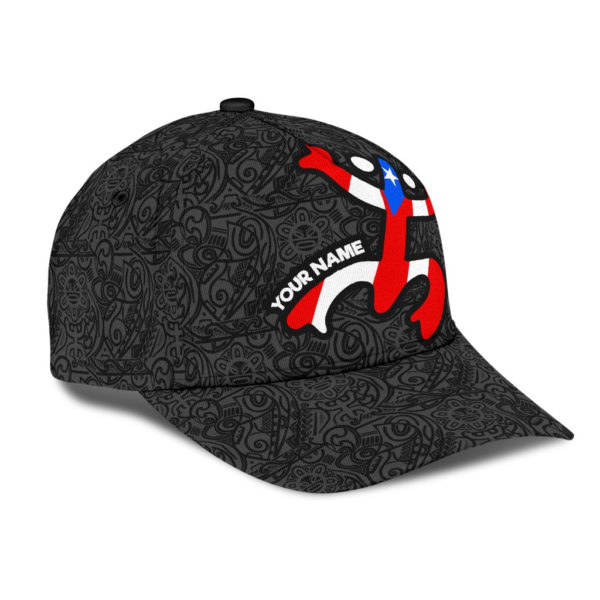 Customize Name Puerto Rico All Over Printed 3D Cap Product Photo