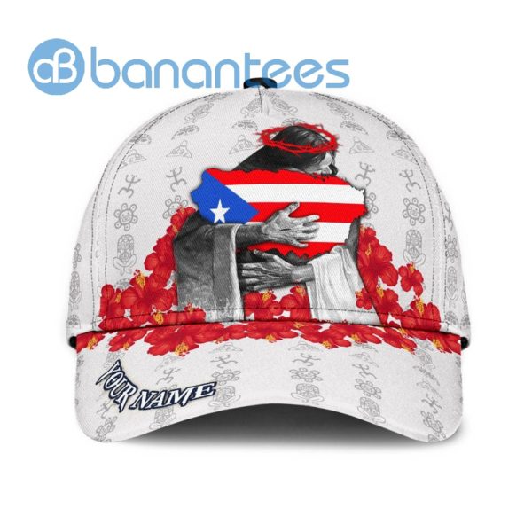 Customize Name Puerto Rico All Over Printed 3D Cap Product Photo