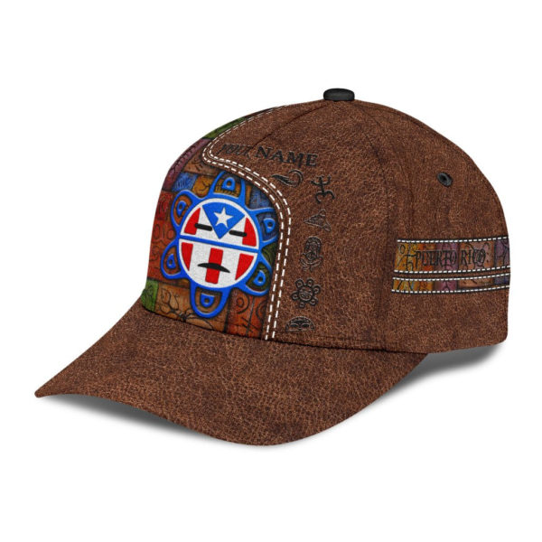 Customize Name Puerto Rico All Over Printed 3D Cap Product Photo
