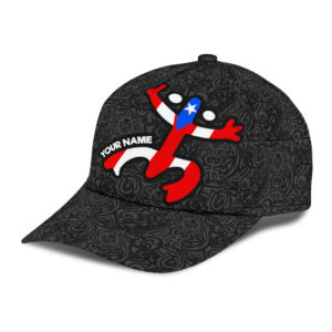 Customize Name Puerto Rico All Over Printed 3D Cap Product Photo