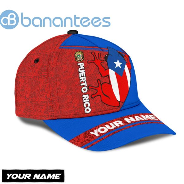 Customize Name Puerto Rico All Printed All Over Printed 3D Cap Product Photo