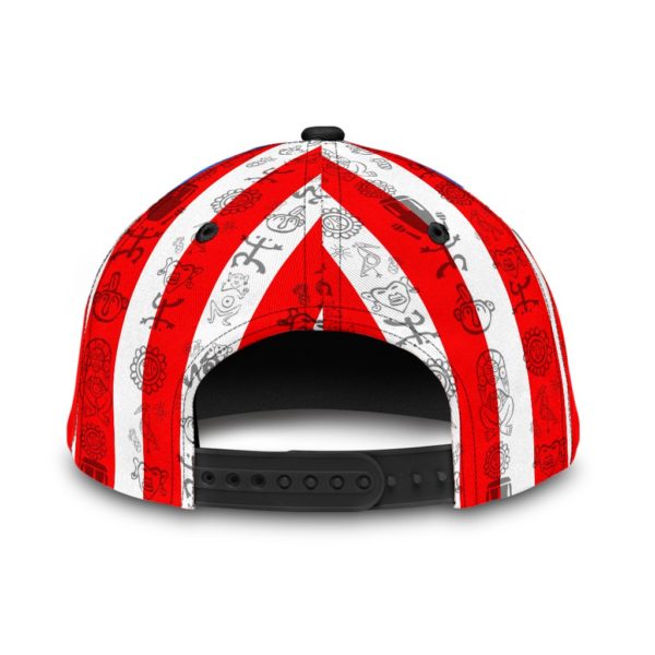 Customize Name Puerto Rico Happy Flogs All Over Printed 3D Cap Product Photo