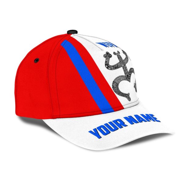 Customize Name Puerto Rico White All Over Printed 3D Cap Product Photo