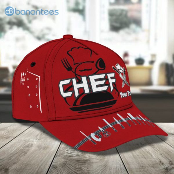 Customized Name Master Chef All Over Printed 3D Cap Product Photo