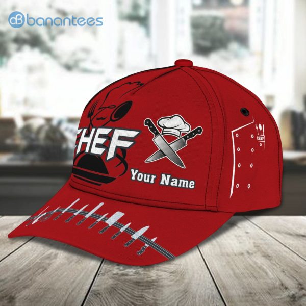 Customized Name Master Chef All Over Printed 3D Cap Product Photo