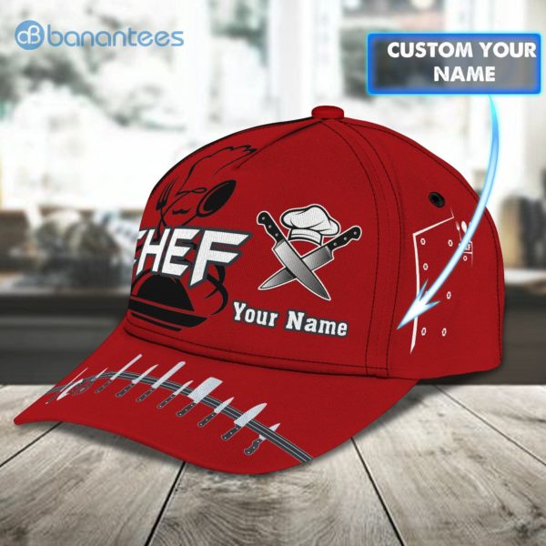 Customized Name Master Chef All Over Printed 3D Cap Product Photo