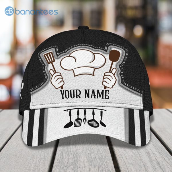 Customized Name Master Chef All Over Printed 3D Cap Gift For Cooking Lover Product Photo