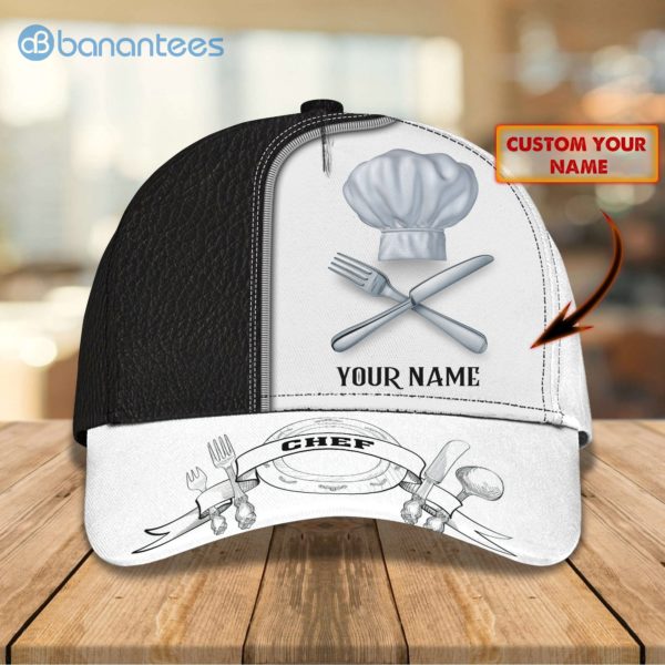 Customized Name Master Chef Design For Cooking Lover All Over Printed 3D Cap Product Photo