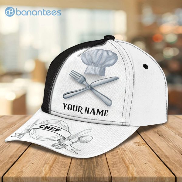 Customized Name Master Chef Design For Cooking Lover All Over Printed 3D Cap Product Photo