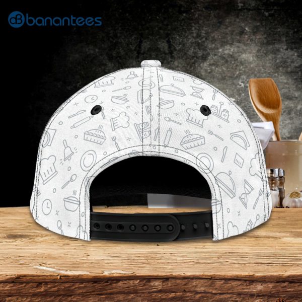 Customized Name Master Chef Icon Pattern All Over Printed 3D Cap Product Photo