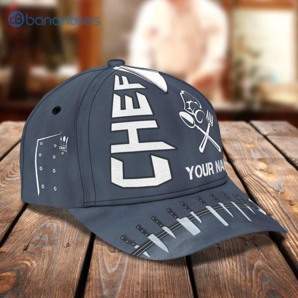 Customized Name Master Chef Knift All Over Printed 3D Cap Product Photo