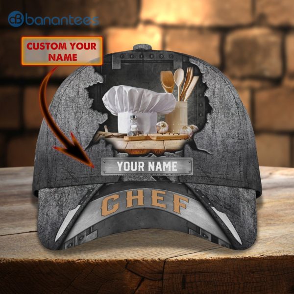 Customized Name Master Chef Special Design All Over Printed 3D Cap Product Photo