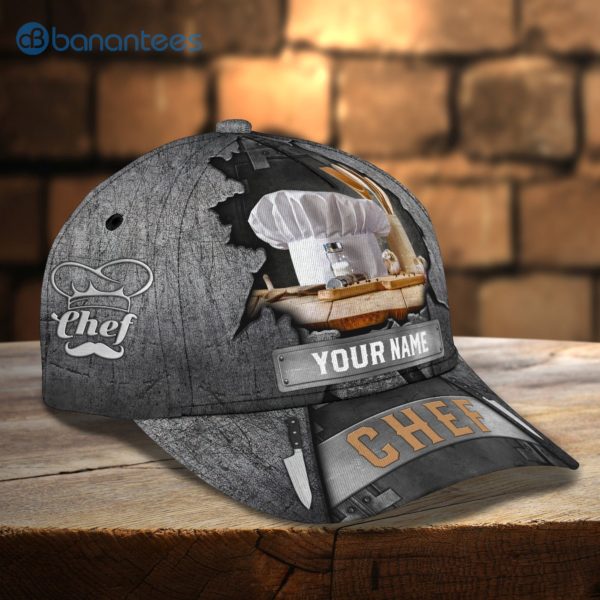 Customized Name Master Chef Special Design All Over Printed 3D Cap Product Photo