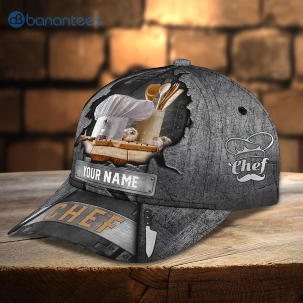Customized Name Master Chef Special Design All Over Printed 3D Cap Product Photo