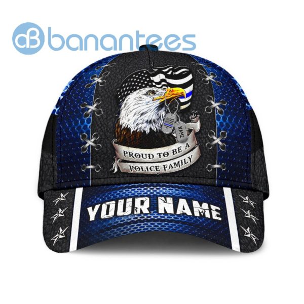 Customized Name Police All Over Printed 3D Cap Product Photo