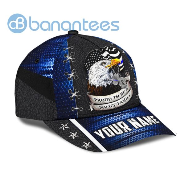 Customized Name Police All Over Printed 3D Cap Product Photo