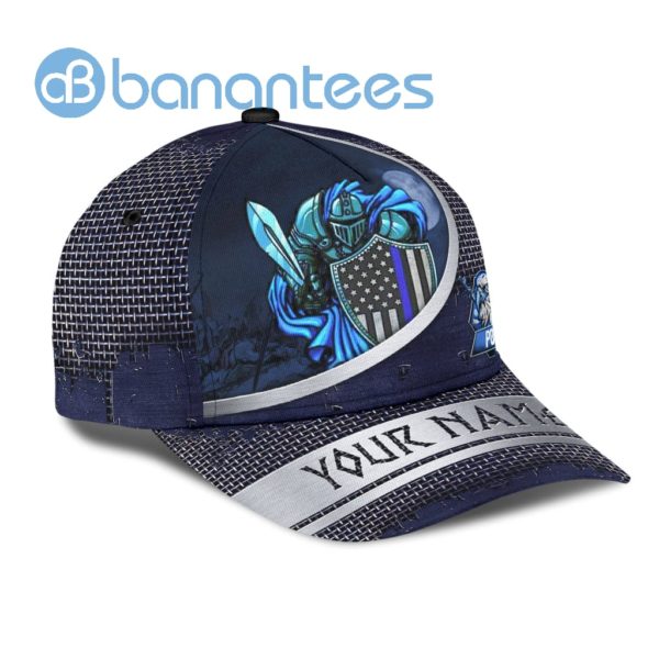Customized Name Police Officer All Over Printed 3D Cap Product Photo