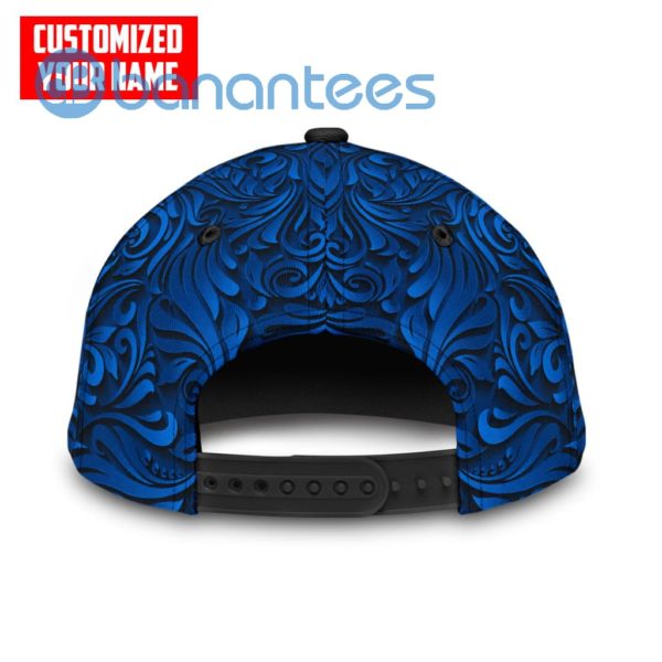 Customized Name Police Skull All Over Printed 3D Cap Product Photo
