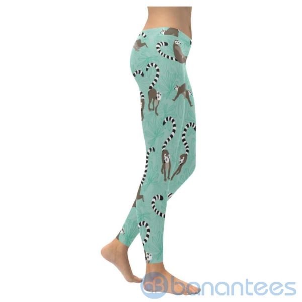 Cute Lemurs Leggings For Women Product Photo