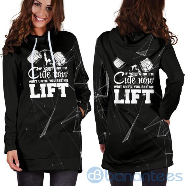 Cute Lifter Hoodie Dress For Women Product Photo