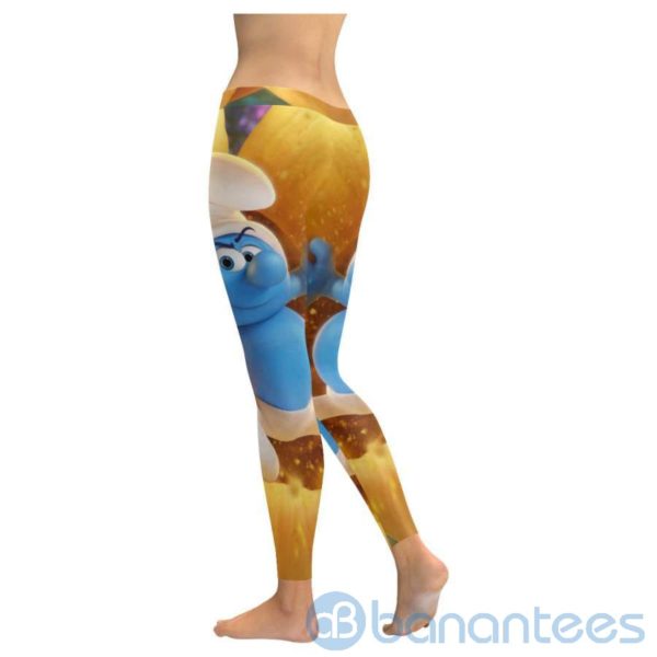 Cute Smulf Leggings For Women Product Photo