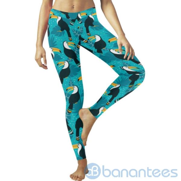 Cute Toucan Leggings For Women Product Photo