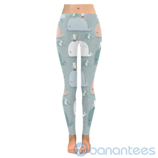 Cute Whale Leggings for Women Product Photo