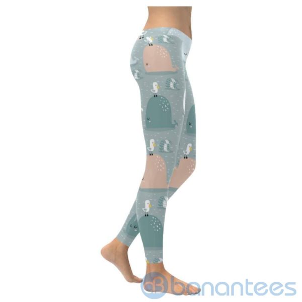 Cute Whale Leggings for Women Product Photo