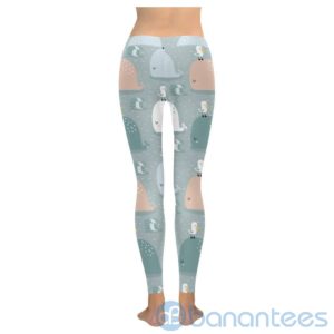 Cute Whale Leggings for Women Product Photo