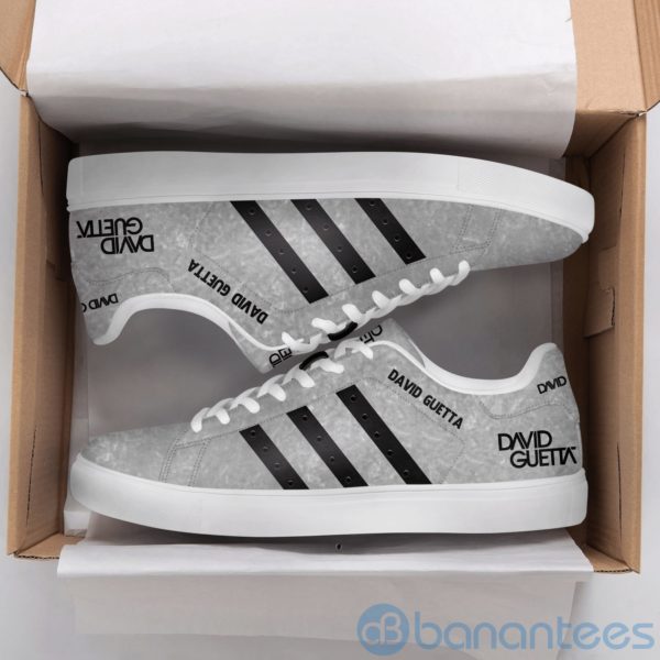 Daid Guetta Grey Low Top Skate Shoes Product Photo