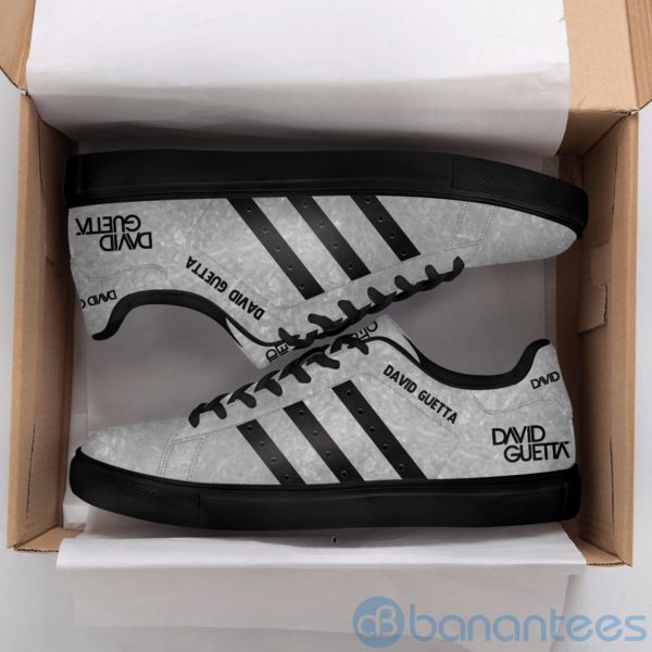 Daid Guetta Grey Low Top Skate Shoes Product Photo