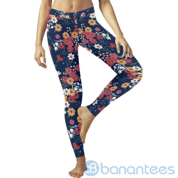 Daisy Flower Leggings For Women Product Photo