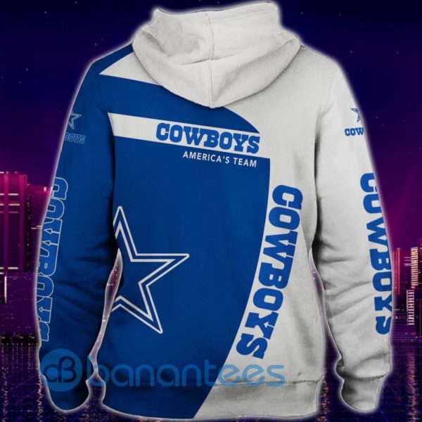 Dallas Cowboys America's Team All Over Printed 3D Hoodie Zip Hoodie Product Photo