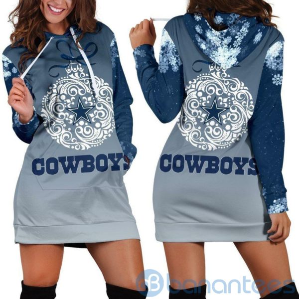 Dallas Cowboys Fans Hoodie Dress For Women Product Photo