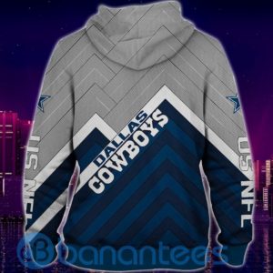 Dallas Cowboys Full Printed 3D Hoodie Zip Hoodie Product Photo